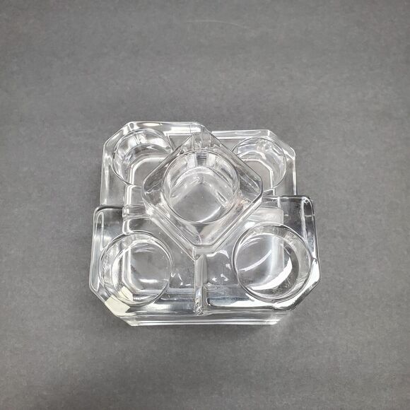 PartyLite Crystal Castle Five (5) Tier Votive Tea Light Candle Holder - Picture 6 of 7